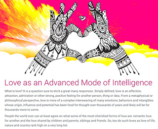 Love as an Advanced Mode of Intelligence